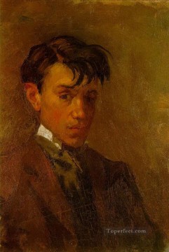 self portrait_ Painting - Self Portrait 1896 Pablo Picasso